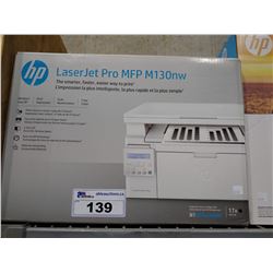 HP M130NW LASERJET PRO MULTIFUNCTION PRINTER