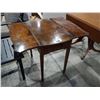 Image 1 : ANTIQUE WALNUT DROP LEAF TABLE