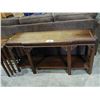 Image 1 : WOOD SOFA TABLE