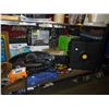 Image 2 : LOT OF ASSORTED TOOLS, CAR SPEEDOMETER, MINI FOOSBALL TABLE AND MORE