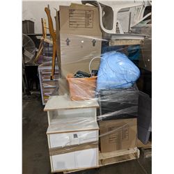 PALLET OF STORAGE LOCKER GOODS