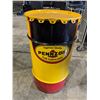 Image 1 : VINTAGE PENNZOIL "SUPREME QUALITY, SAFE LUBRICATION" CAN