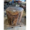 Image 1 : LIVE EDGE DISPLAY STUMP - "ORIGINAL NORTH STAR BELL 1916"