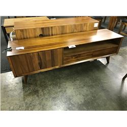 CHERRY 6' SOLID WOOD TV CONSOLE