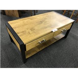 MAPLE SOLID WOOD 4' COFFEE TABLE