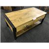 Image 1 : MAPLE SOLID WOOD 4' COFFEE TABLE