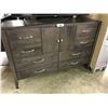 Image 1 : WOODWORKS CHARCOAL MAPLE SOLID WOOD MULE CHEST