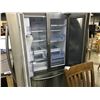 Image 2 : SAMSUNG STAINLESS STEEL DOUBLE DOOR FRIDGE/FREEZER COMBO WITH ICE/WATER DISPENSER, MODEL