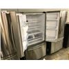 Image 2 : SAMSUNG STAINLESS STEEL DOUBLE DOOR FRIDGE/FREEZER COMBO WITH ICE/WATER DISPENSER, MODEL