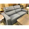 Image 1 : ELECTRIC RECLINING 3 SEAT CLOTH SOFA WITH FOOTREST