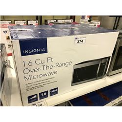 INSIGNIA 1000 WATT OVER-THE-RANGE MICROWAVE