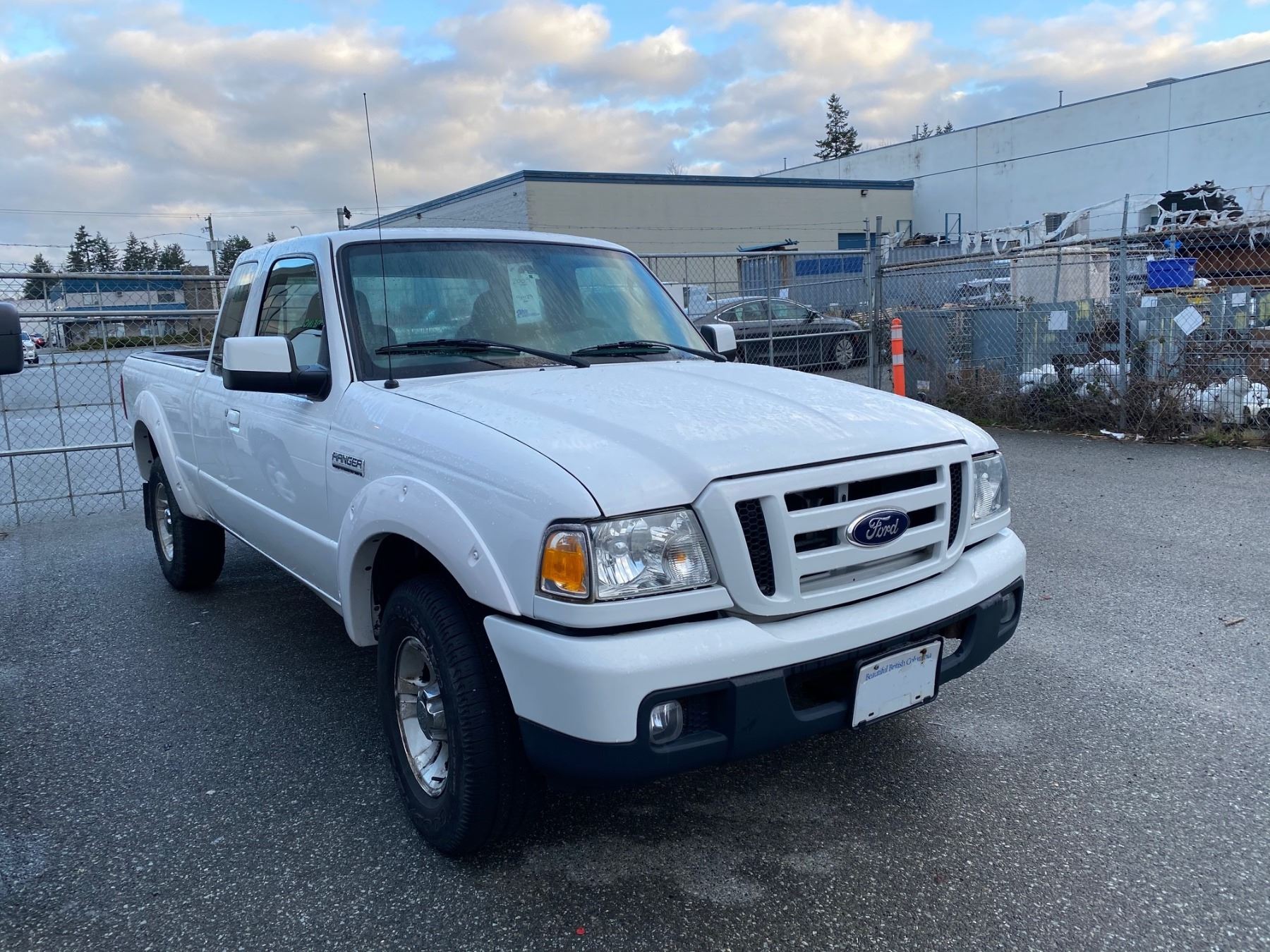 Used 2007 Ford Ranger 2007 FORD RANGER, WHITE, PICKUP, GAS, AUTOMATIC, VIN#1FTYR44U77PA78743