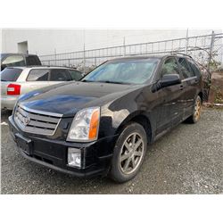 2004 CADILLAC SRX, BLACK, 4DRSW, GAS, AUTOMATIC, VIN#1GYEE63AX40141981, 159,174KMS,