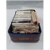 Image 2 : LARGE BINDER, BOX AND TIN FILLED WITH ASSORTED FOOTBALL CARDS