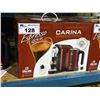 Image 2 : "UNEEK BRANDS" RED CAFFE CAGLIARI CARINA ESPRESSO MACHINE WITH MILK FROTHER
