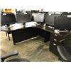 Image 2 : ESPRESSO 6' X 6' BULLET TOP RIGHT HAND EXECUTIVE DESK