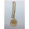 Image 1 : 14K CHAIN (30") W/ 18K PENDANT