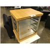 Image 2 : BAMBOO 3 TIER DISPLAY CABINET