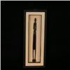 Image 2 : SET OF 4 ZIMBABWEAN HAND CARVED TRADITIONAL WOOD STATUES IN FRAMES, EACH APPROX. 15" TALL NOT
