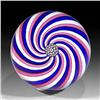 Image 1 : Perthshire Paperweights 1980 Swirl Paperweight