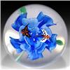 Image 2 : Chinese Butterflies and Blue Flower Paperweight 