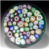 Image 1 : Czechoslovakian Close Millefiori Paperweight
