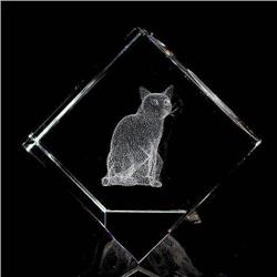 Image 3 Crystal Laser Kitty by Fyodor Lebedev 