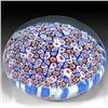 Image 2 : Italian Murano Close Millefiori Paperweight