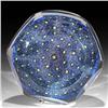 Image 1 : Italian Murano Faceted Magnum Paperweight