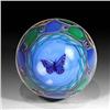 Image 2 : Jesse Taj Glass 2003 Miniature Footed Paperweight