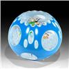 Image 2 : John Deacons 2001 Double Overlay Paperweight