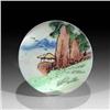 Image 1 : Chinese Miniature Painted Landscape Paperweight
