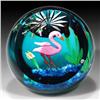 Image 1 : Caithness Glass 1997 Flamingo Paperweight