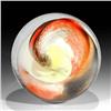Image 2 : Abstract Design Opaque Swirl Paperweight