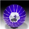 Image 2 : Saint Louis 1996 Blue Handcooler Paperweight