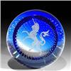 Image 1 : Caithness Glass Silver Unicorn Paperweight