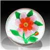 Image 1 : Chinese Pink and Red Flower Paperweight