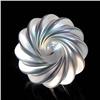 Image 2 : David Salazar 2004 Iridescent Swirl Paperweight