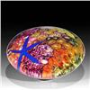 Image 2 : Peter Raos 2003 Pink Coral Garden Paperweight