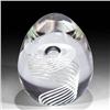 Image 1 : Steuben High-Domed Crystal Paperweight