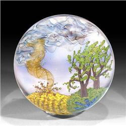 Yaffa & Jeffrey Todd 2003 Stormy Paperweight