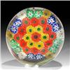 Image 1 : Chinese Close Concentric Millefiori Paperweight 