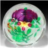 Image 1 : Chinese Faceted Pansy Paperweight