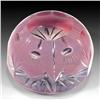 Image 1 : Antique Val St Lambert Pink Overlay Paperweight