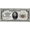 Image 1 : 1929 $20 National Bank Reading, PA CH# 4887 National Currency Note
