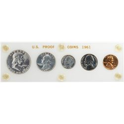 1961 (5) Coin Proof Set