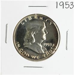 1953 Proof Franklin Half Dollar Coin