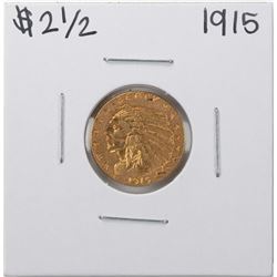 1915 $2 1/2 Indian Head Quarter Eagle Gold Coin