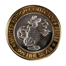 .999 Fine Silver St. Croix Casino $10 Limited Edition Gaming Token