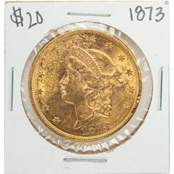 1873 $20 Liberty Head Double Eagle Gold Coin